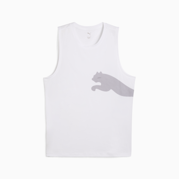Train All Day Big Logo Tank Men, PUMA White, large-ZAF
