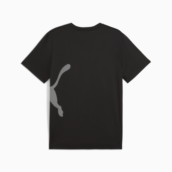 Train All Day Big Logo Tee Men, PUMA Black, large-ZAF