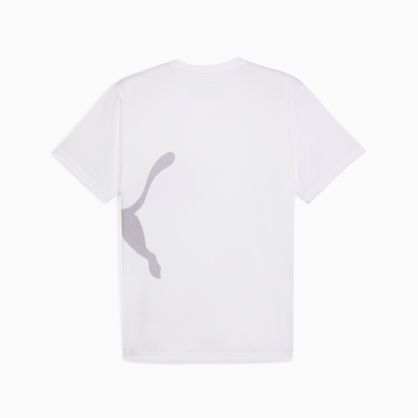 Train All Day Big Logo Tee Men, PUMA White, large-ZAF