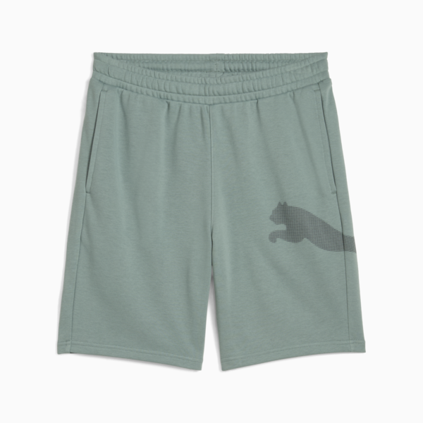 Shorts Train All Day Big Logo 20cm para hombre, Green Moon, large-MEX
