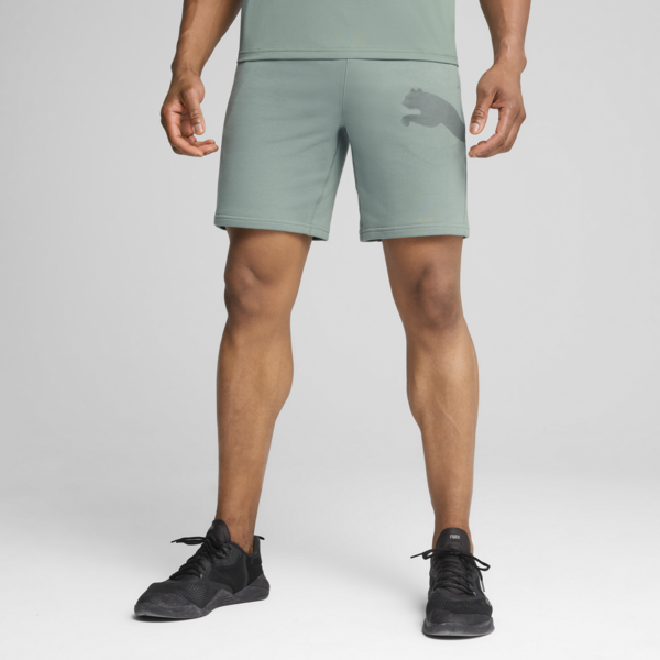 Shorts Train All Day Big Logo 20cm para hombre, Green Moon, large-MEX
