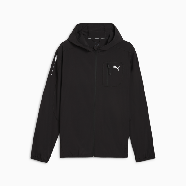 Campera para hombre Woven PUMA FLEX, PUMA Black, large-ARG