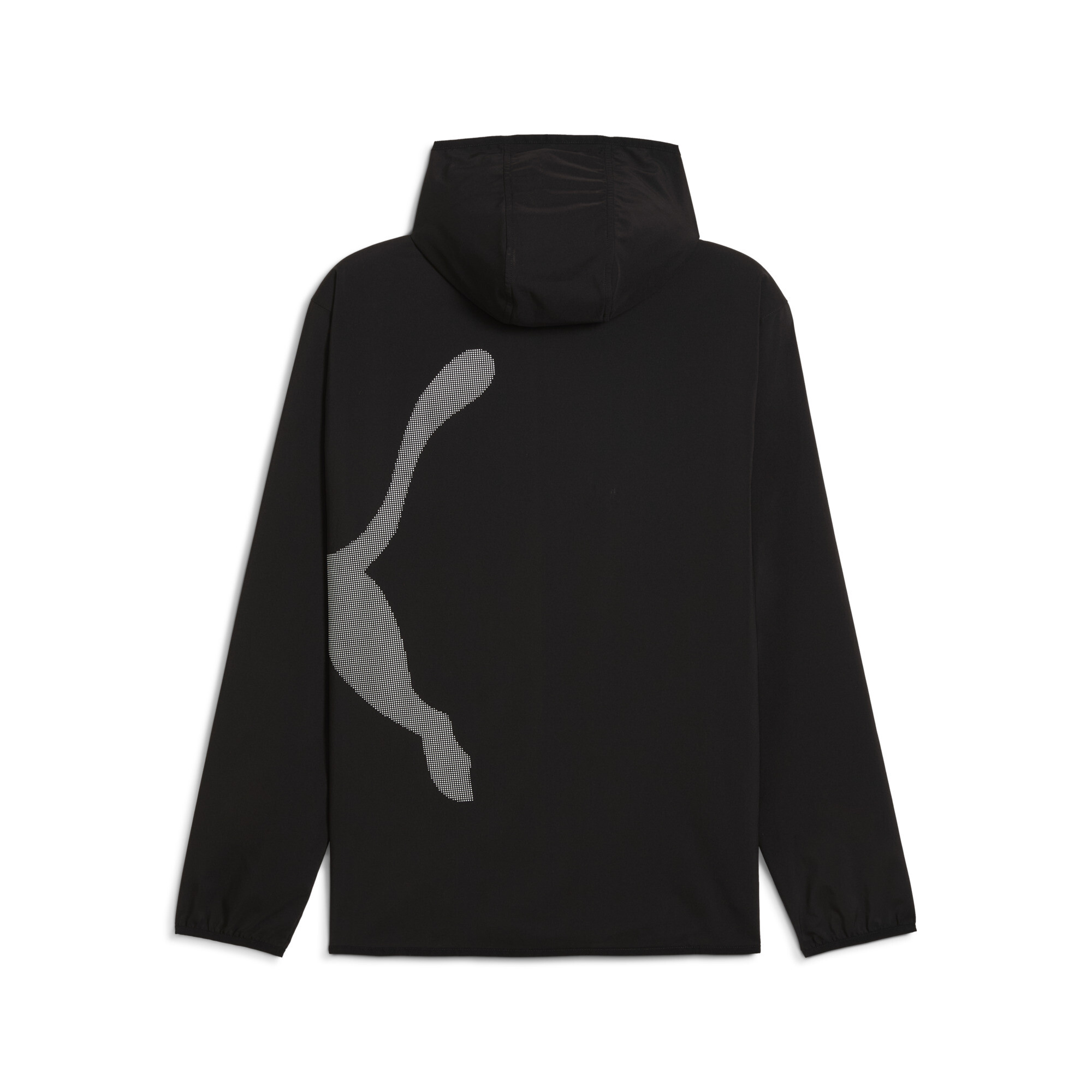 PUMA Train All Day Big Logo geweven jas voor Heren, Zwart, Maat S thumbnail 2