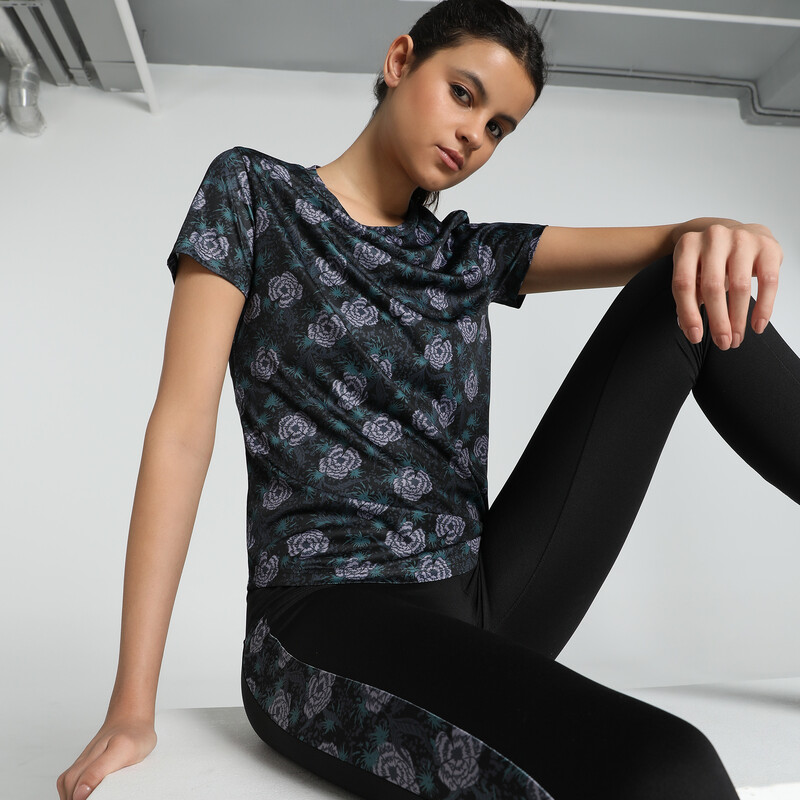 

Women's PUMA Winter Blooms Printed Training Tee