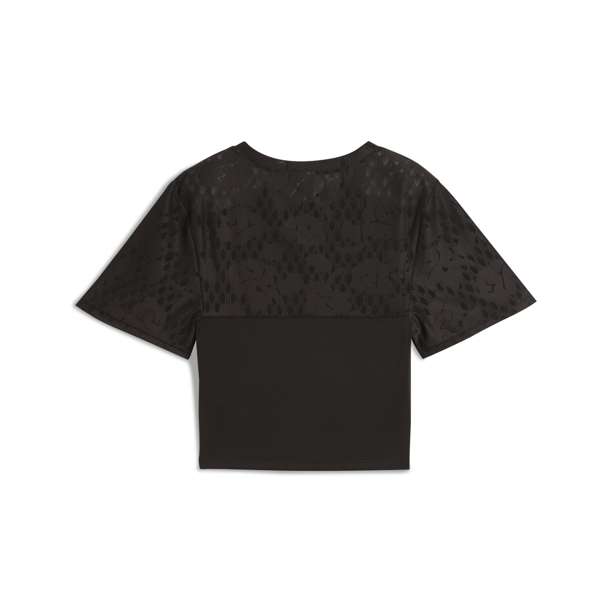 PUMA LACE croptop voor Dames, Zwart