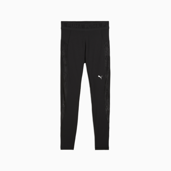 Leggings 7/8 con encaje para mujer, PUMA Black, large-MEX
