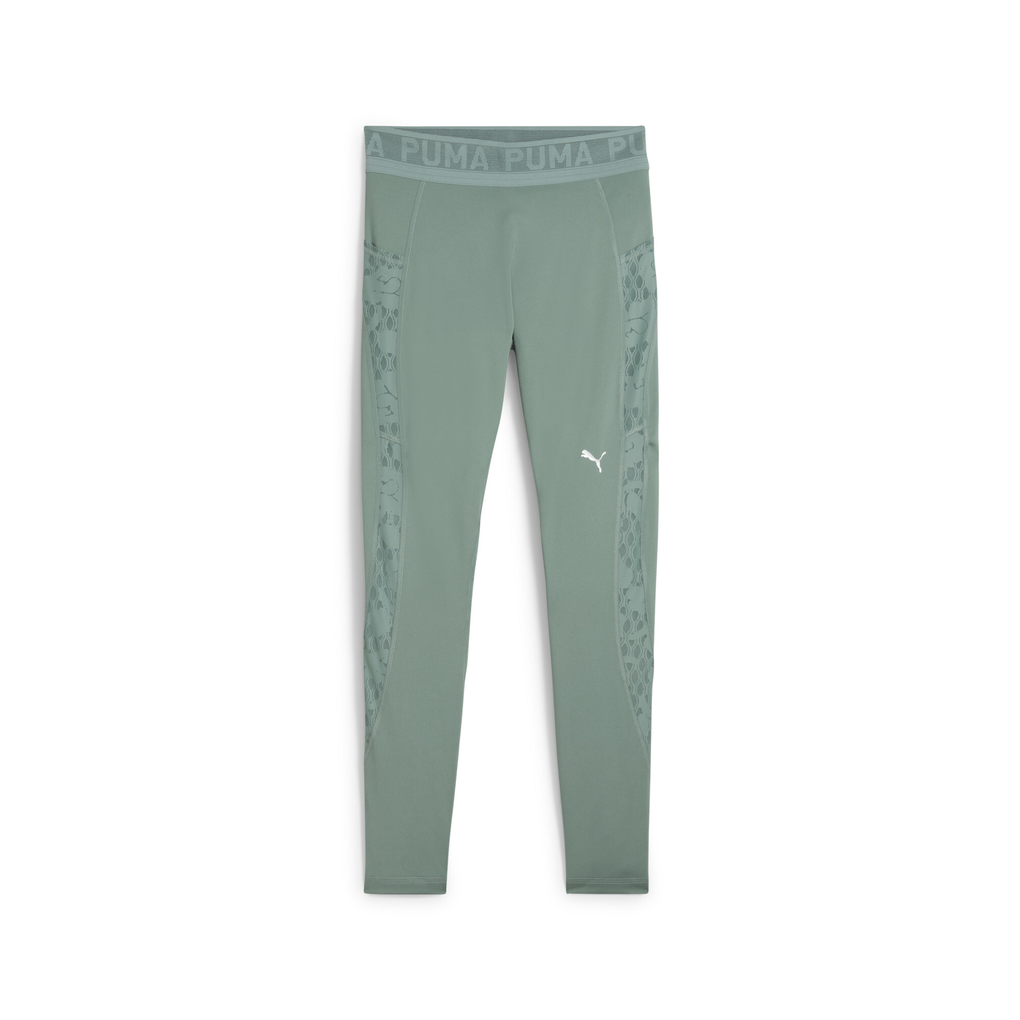 Puma LACE Hochgeschnittene 7/8-Leggings Damen | Green Moon | Größe: L