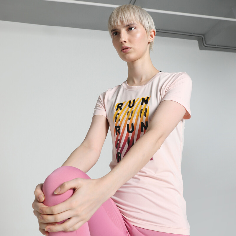 

Women's PUMA Active Graphic Slim Fit Training Tee