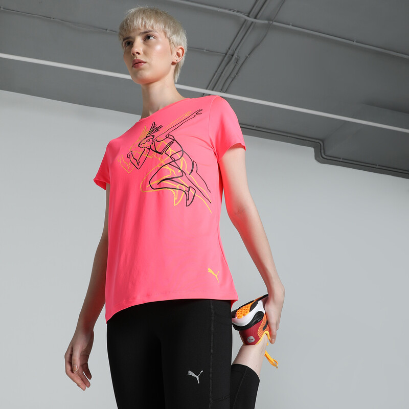 

Women's PUMA Active Graphic Training Tee