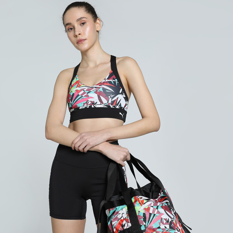 

Women's PUMA 4KEEPS TROPICAL Printed Longline Training Bra