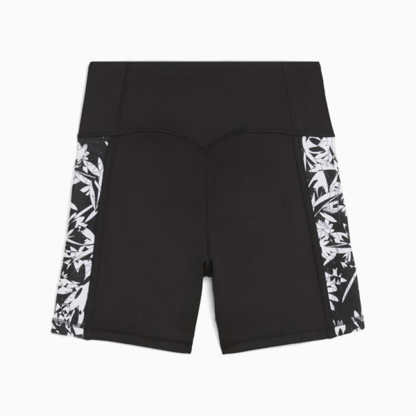 Calzas cortas estampadas TROPICAL para mujer, PUMA Black-AW-048284-0001, large-ARG