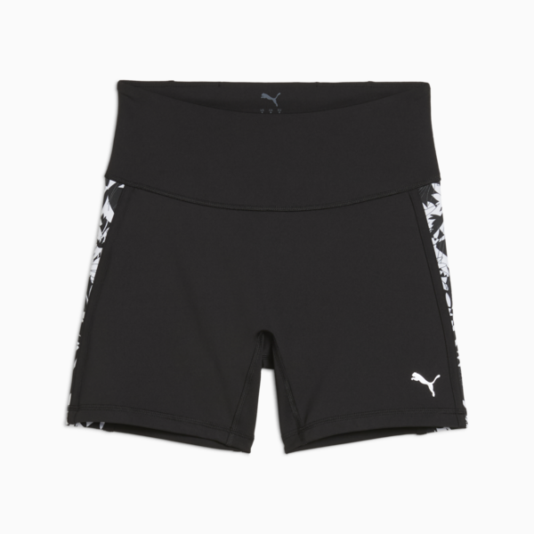 Calzas cortas estampadas TROPICAL para mujer, PUMA Black-AW-048284-0001, large-ARG