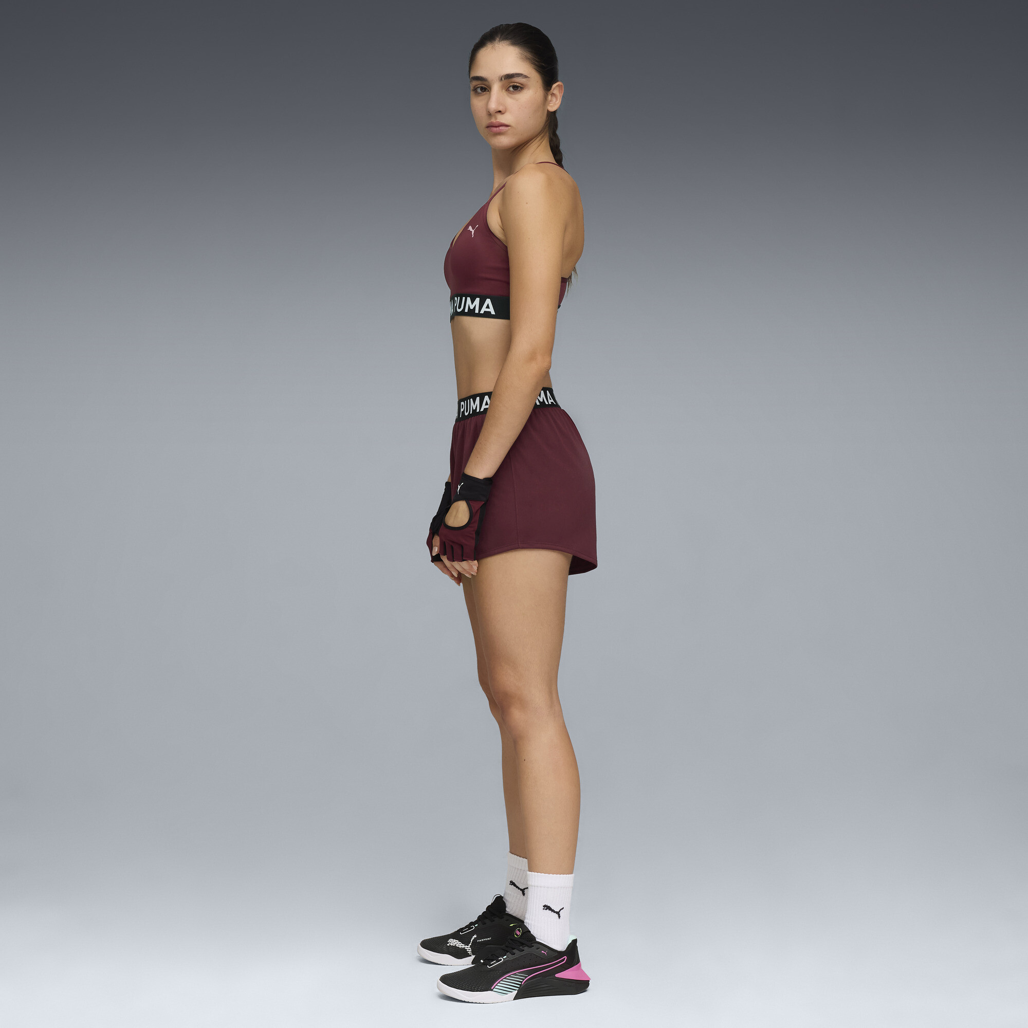 PUMA STRONG gebreide short voor Dames, Maat XXS thumbnail 2