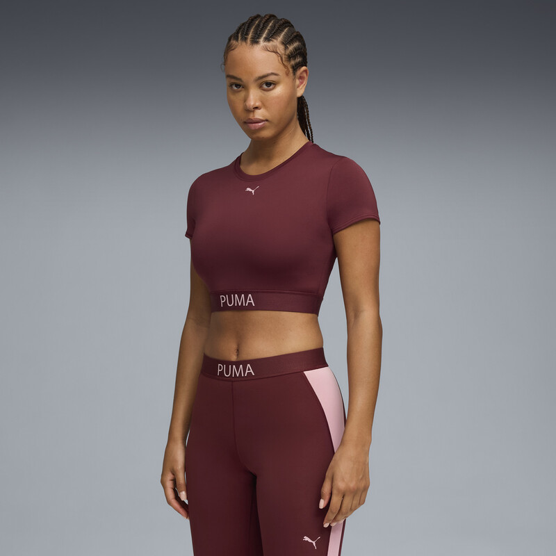 

Women's PUMA STRONG Crop Training Tee