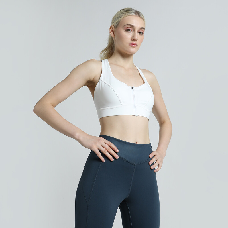 Women's PUMA X PAMELA REIF Zip Training Bra