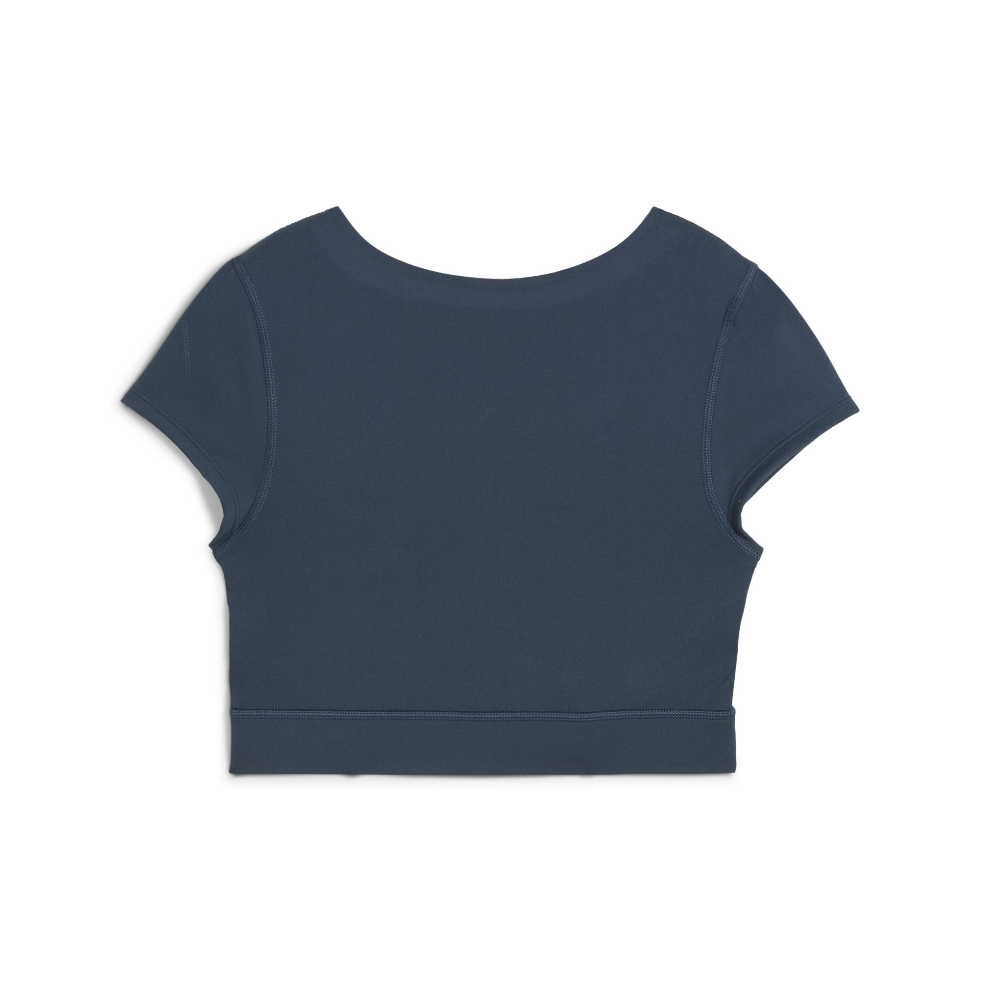 PUMA x PAMELA REIF kort T-shirt met rits voor Dames, Dark Night