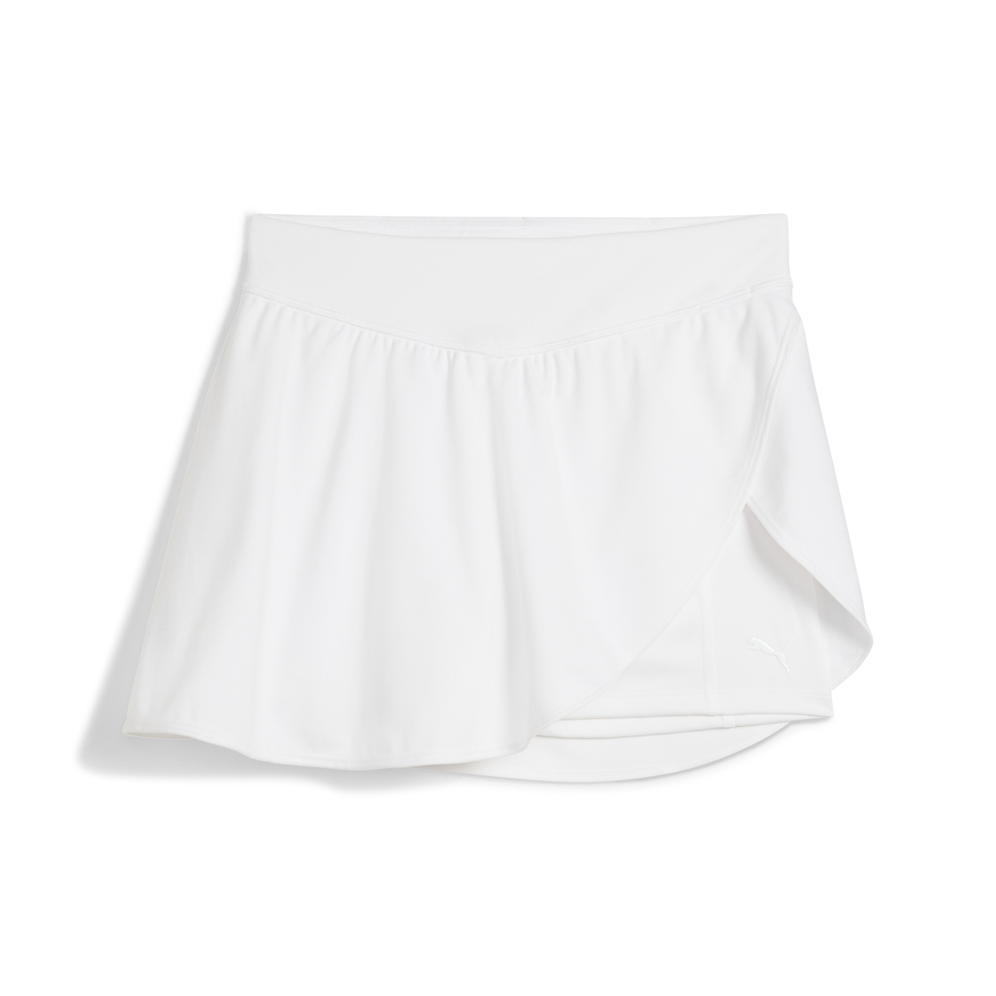 Women's Puma X PAMELA REIF Asymmetric Skort, White, Size M, Clothing