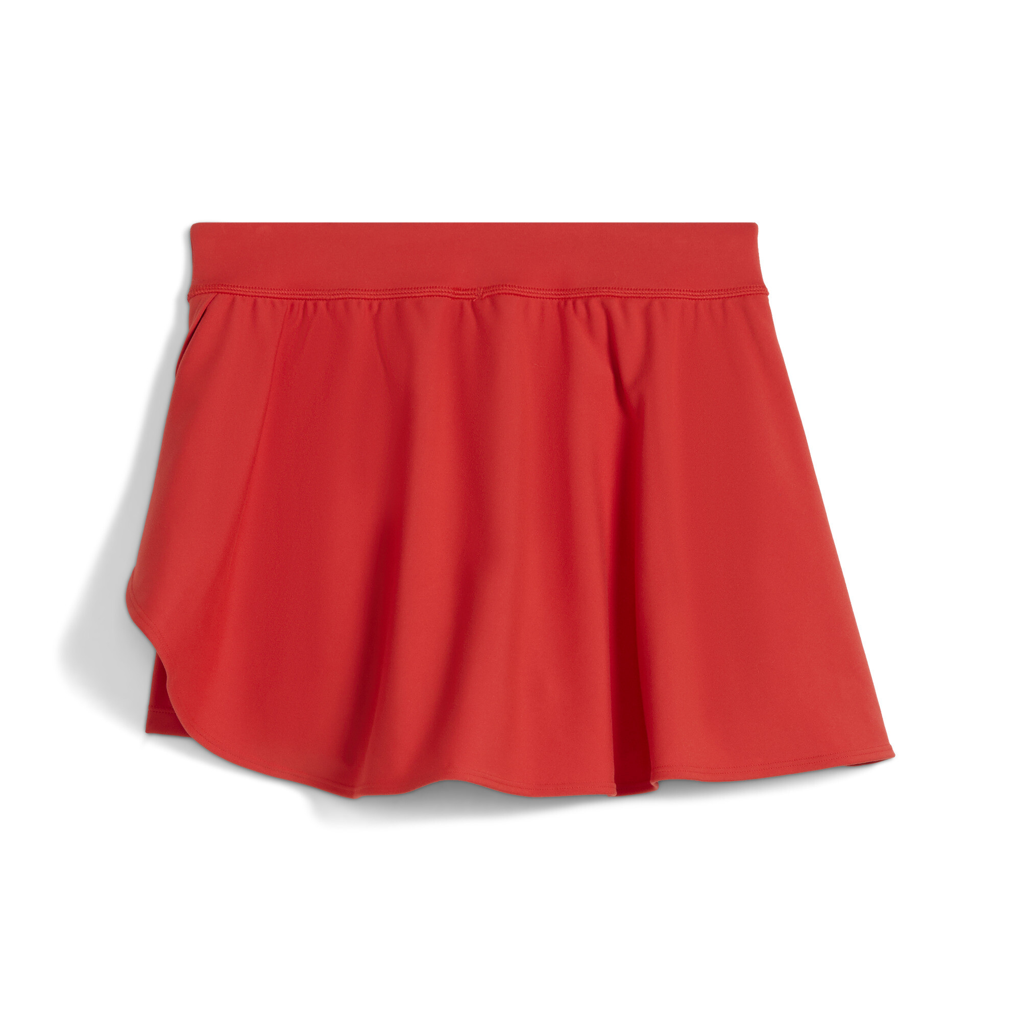 Women's Puma X PAMELA REIF Asymmetric Skort, Red, Size XL, Clothing