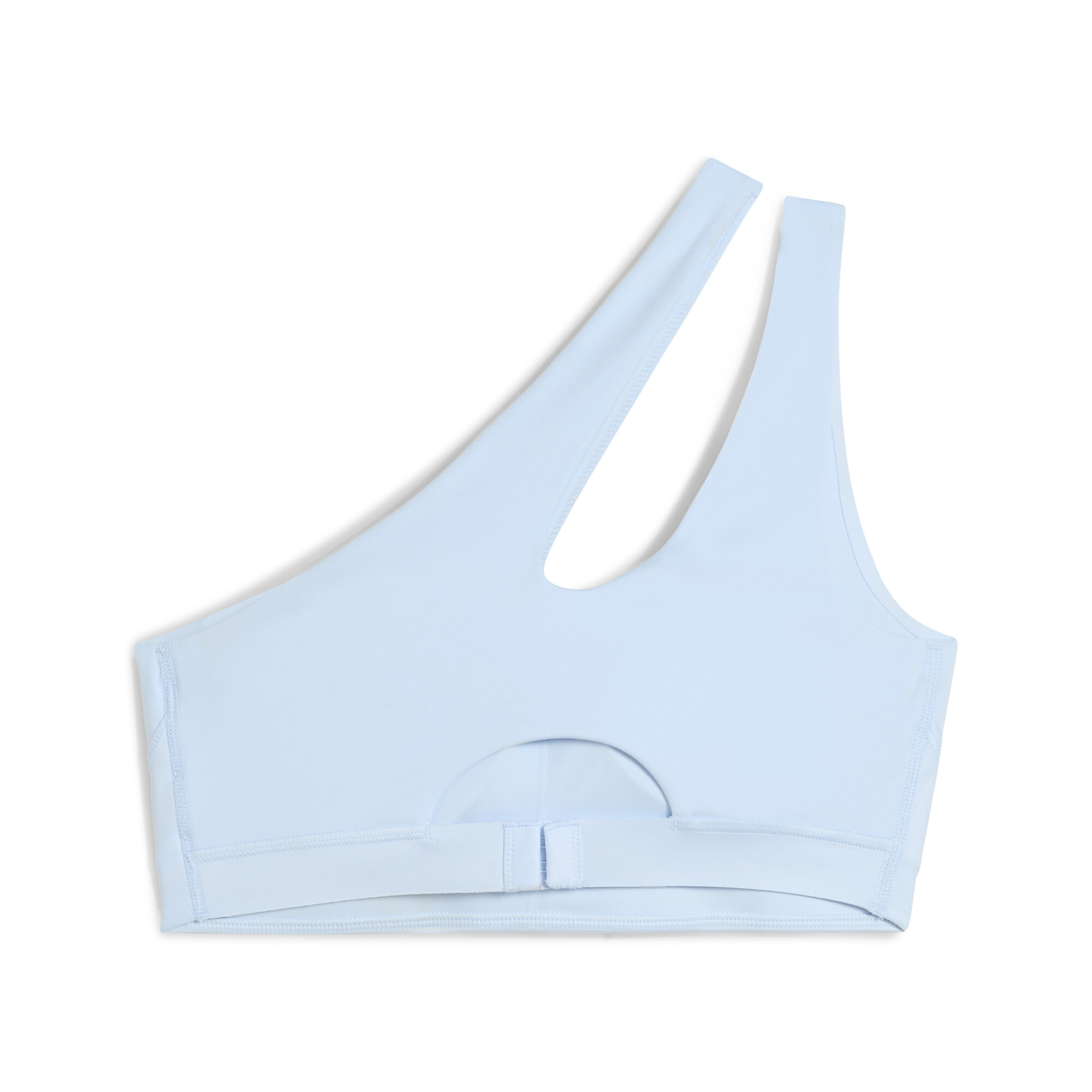 Women's Puma X PAMELA REIF Asymmetric Bra, Blue, Size XXL, Clothing