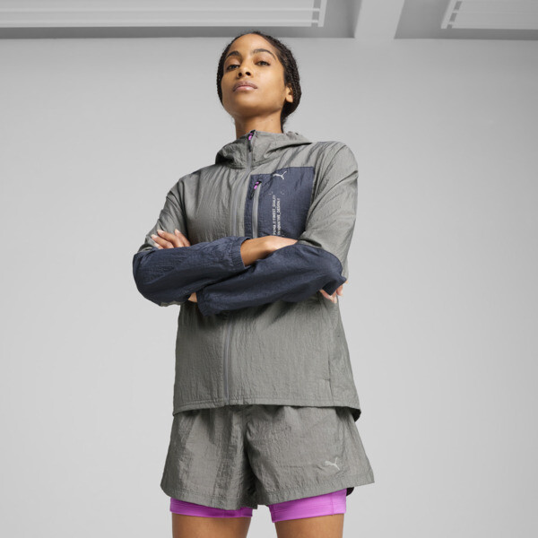 Campera PUMA SEASONS windCELL para Mujer En Cast Iron