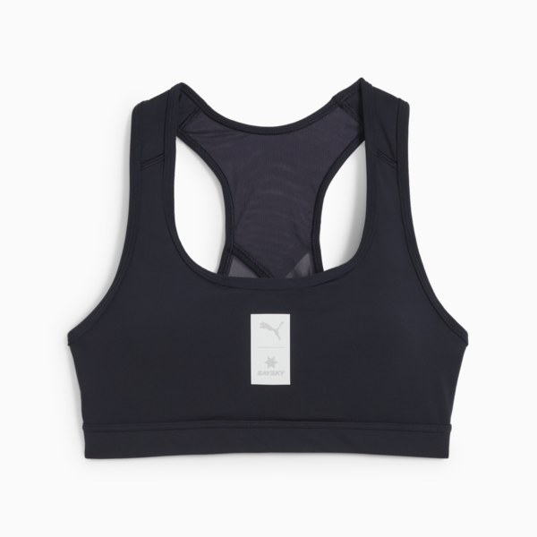 PUMA x SAYSKY Running Bra Women, New Navy, large-MEX