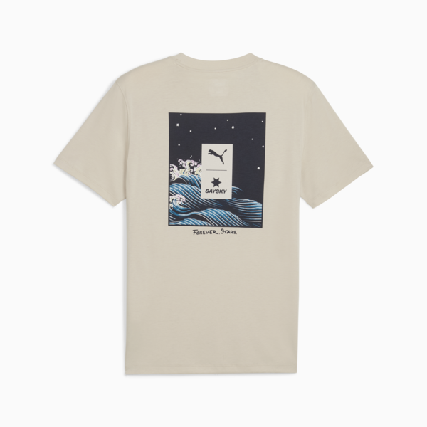 Remera de running PUMA x SAYSKY, Desert Dust, large-ARG
