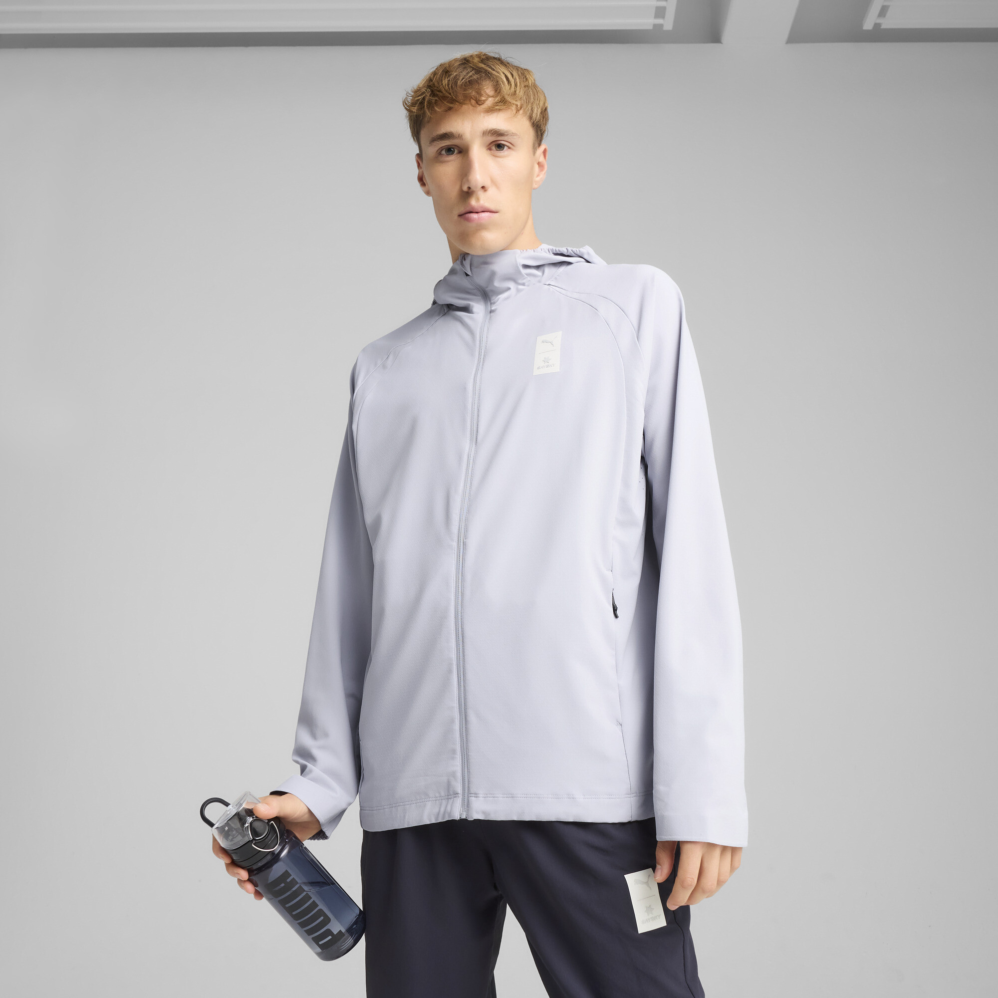 Puma X SAYSKY Jacke | Gray Fog | Größe: XXL