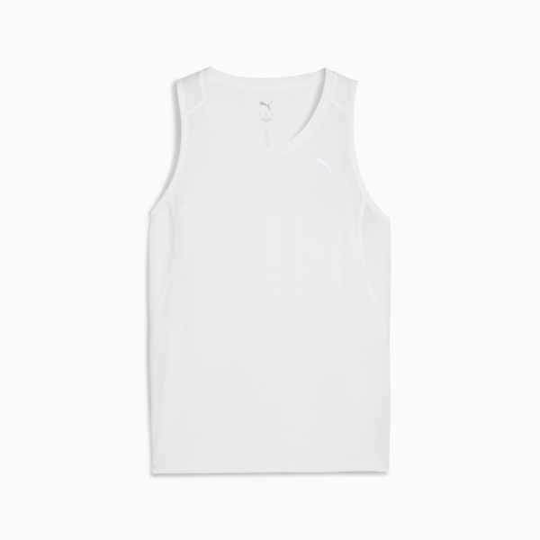 RUN VELOCITY TANK Triblend Women, PUMA White, large-MEX