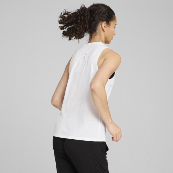 RUN VELOCITY TANK Triblend Women, PUMA White, large-MEX