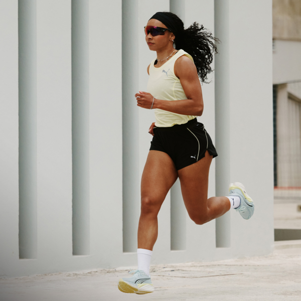 Camiseta RUN VELOCITY para mujer, Gold Moon, large-MEX