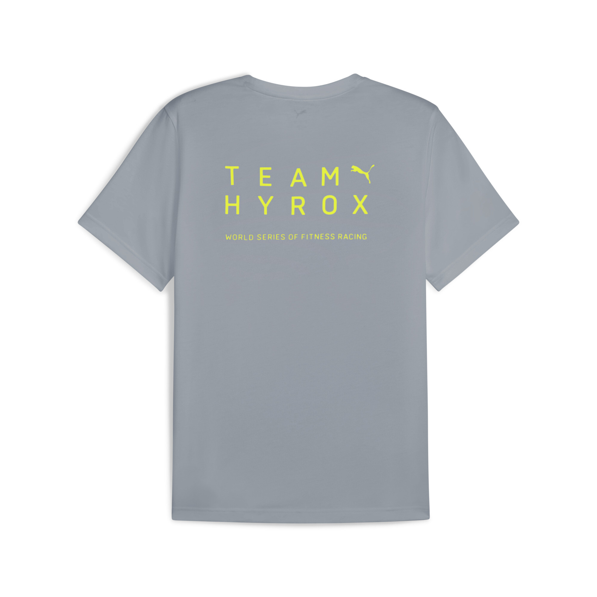 PUMA x HYROX Volunteer T-shirt voor Heren, Grijs, Maat L