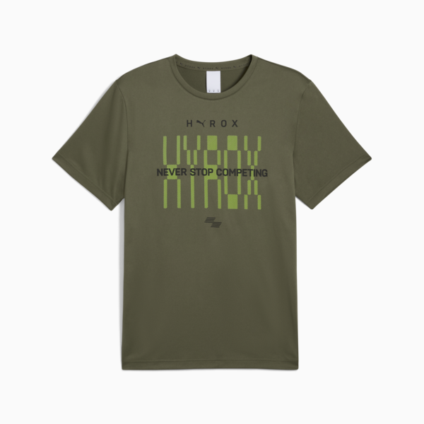Remera PUMA x HYROX Train All Day para hombre, Loden Green, large-ARG