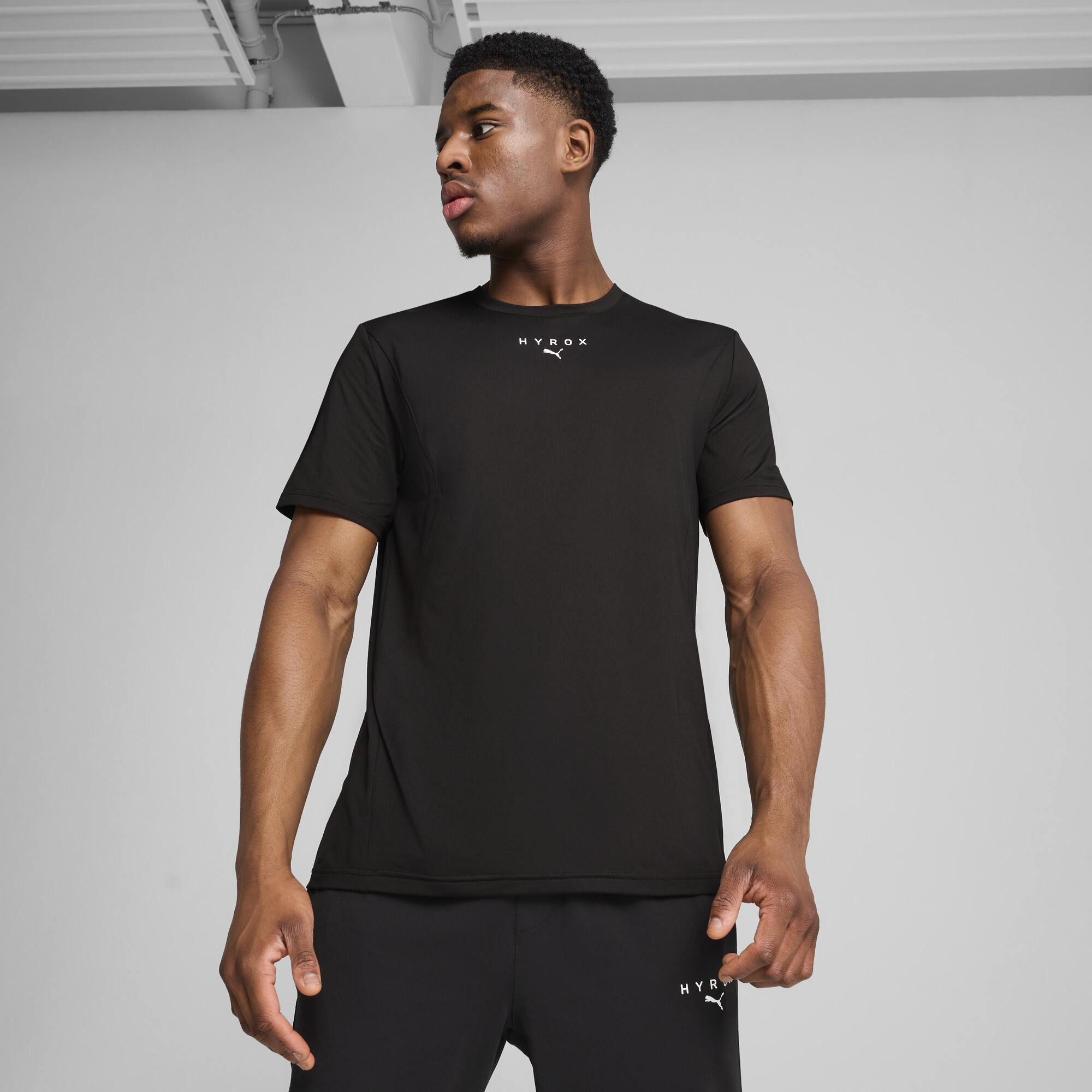 Puma x HYROX CLOUDSPUN T-Shirt Herren | Black | Größe: XXL