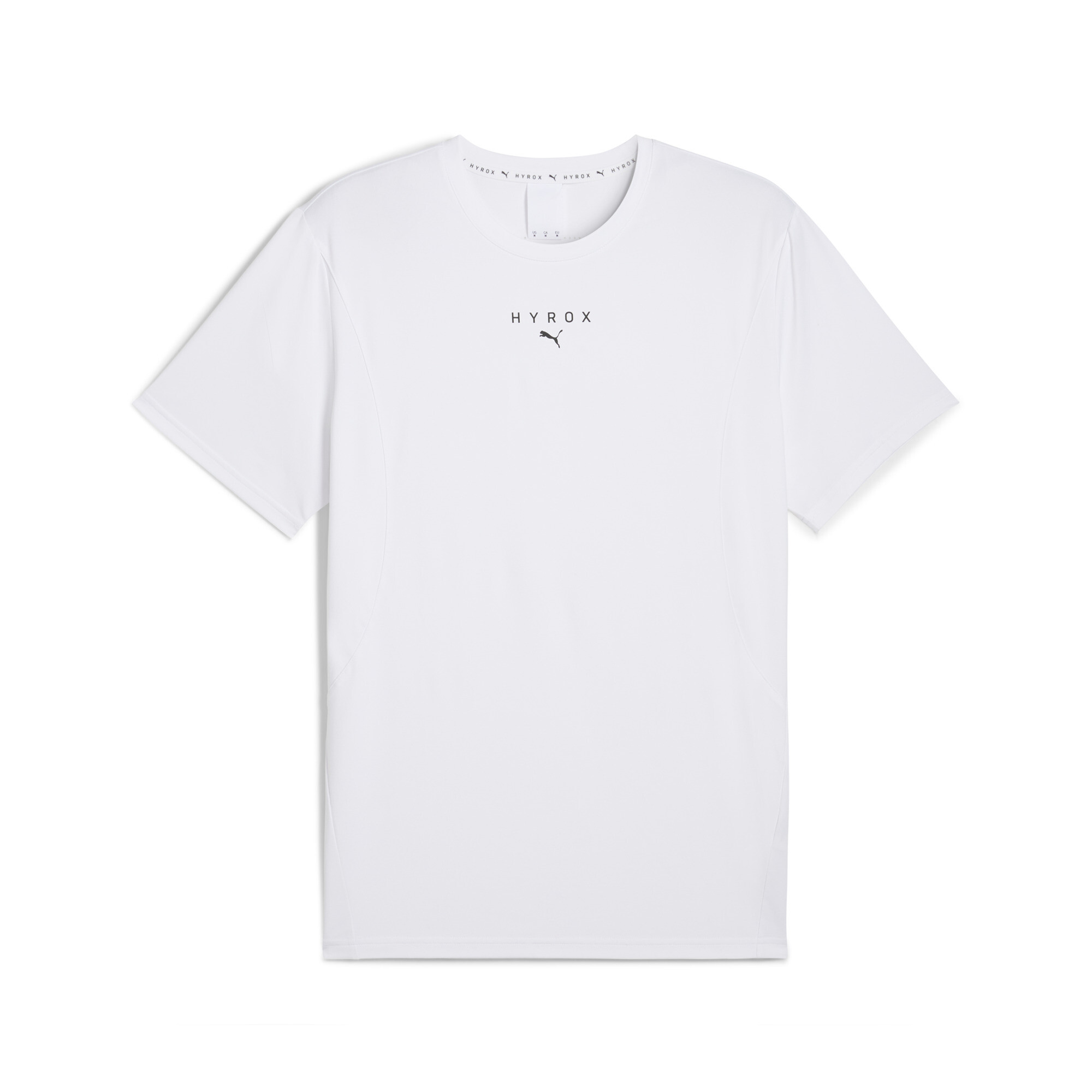 商品情報PUMA x HYROX コレクションより、CLOUDSPUN（クラウドスパン）を使用したTシャツが登場。CLOUDSPUNは4方向へのストレッチ機能を備え、運動中の動きを妨げないプーマ独自の