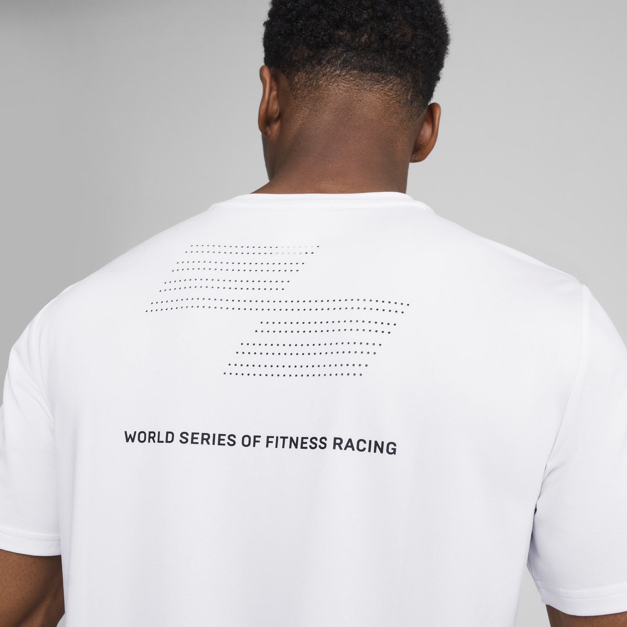 PUMA x HYROX CLOUDSPUN T-shirt voor Heren, Wit, Maat S
