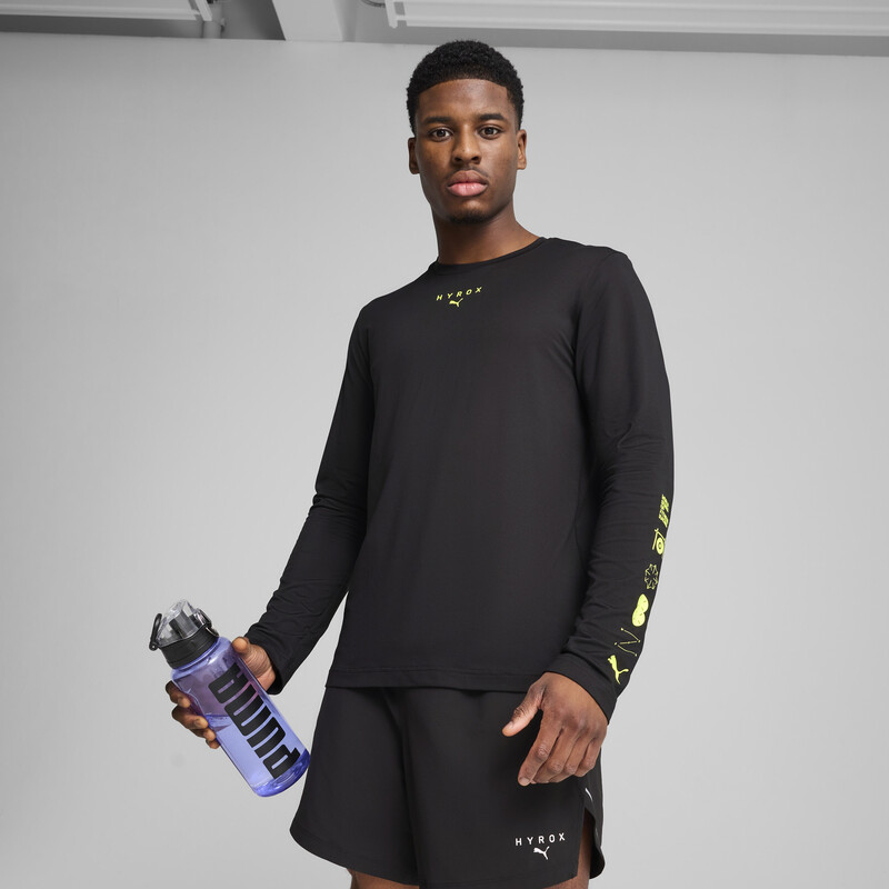 

Men's PUMA X HYROX CLOUDSPUN Long-Sleeve Training Tee