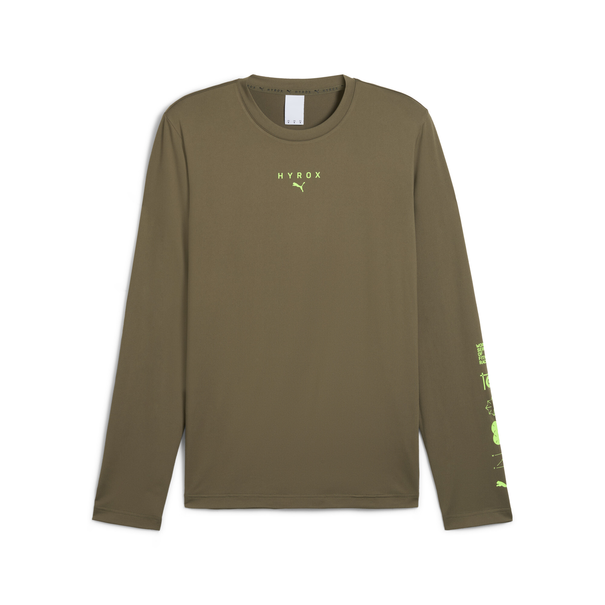 Puma x HYROX CLOUDSPUN Langarm-Shirt Herren | Loden Green | Größe: XXL