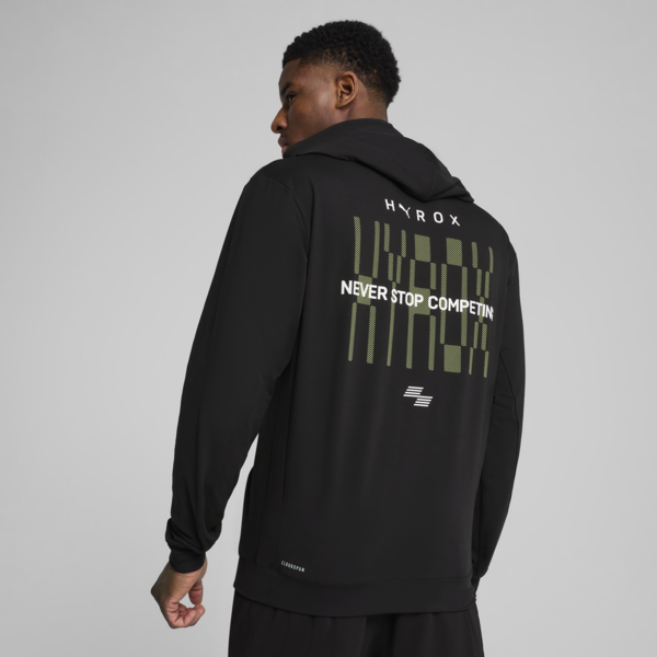 Buzo con capucha PUMA x HYROX CLOUDSPUN para hombre, PUMA Black, large-ARG