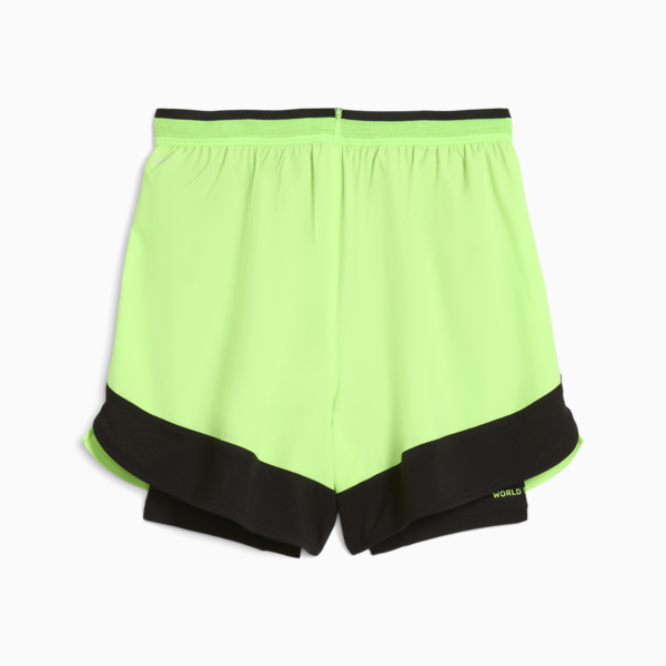 Shorts “2 en 1” PUMA x HYROX para hombre, Green Glare, large-ARG
