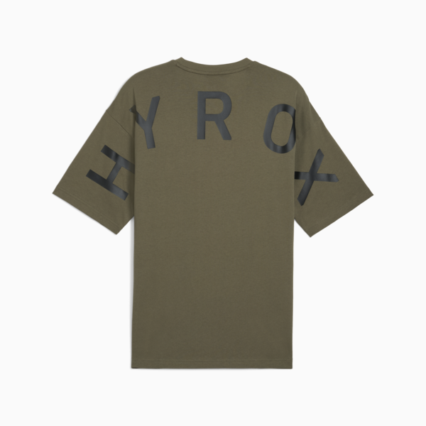 Remera oversize PUMA x HYROX para hombre, Loden Green, large-ARG