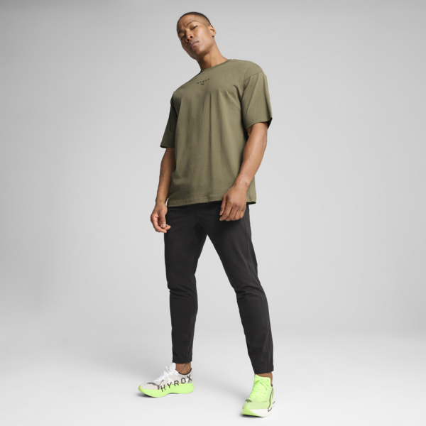 Remera oversize PUMA x HYROX para hombre, Loden Green, large-ARG