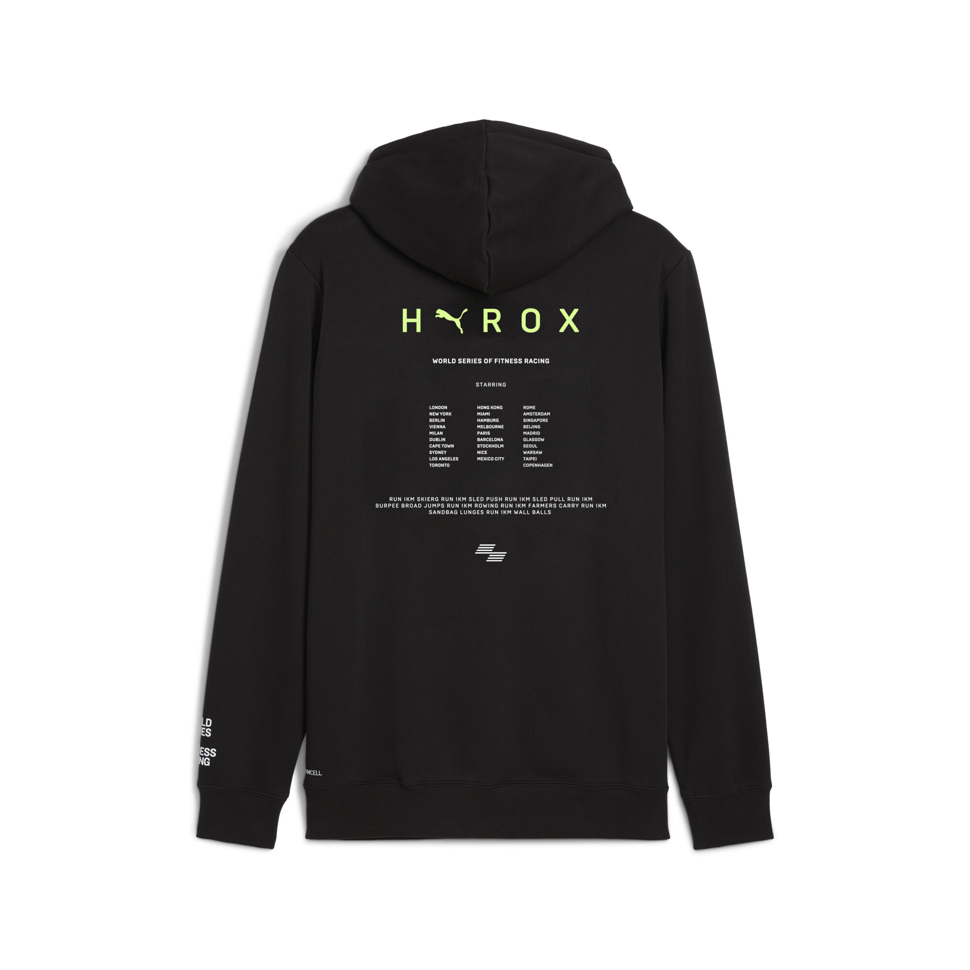 PUMA x HYROX Heavyweight hoodie voor Heren, Zwart, Maat XXL