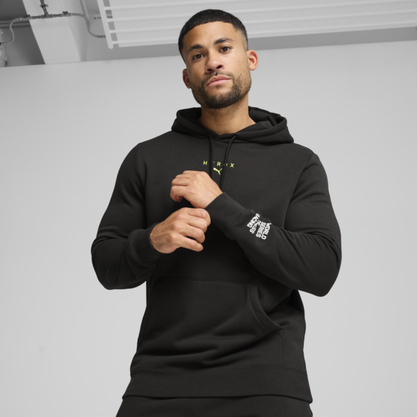 PUMA x HYROX Heavyweight Hoodie Men, PUMA Black, large-ZAF
