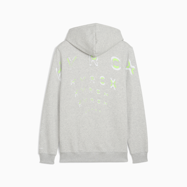 Buzo PUMA x HYROX para hombre, Light Gray Heather, large-ARG
