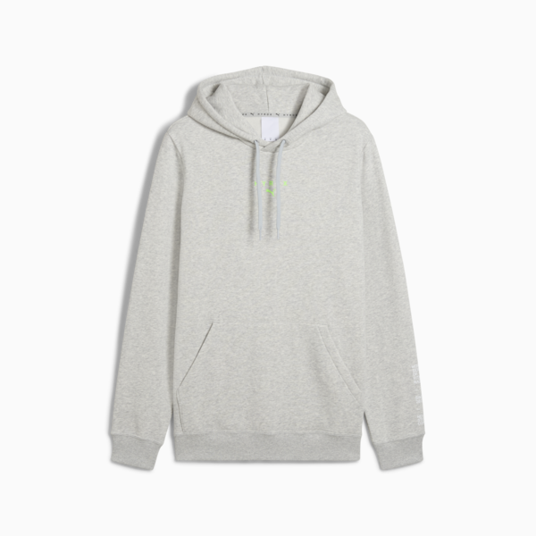Buzo PUMA x HYROX para hombre, Light Gray Heather, large-ARG