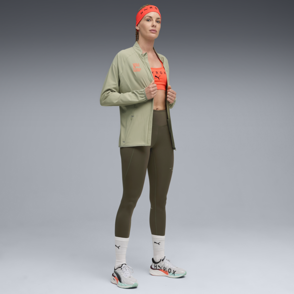 PUMA x HYROX ULTRAWEAVE Jacket Women, Lux Army, large-ZAF