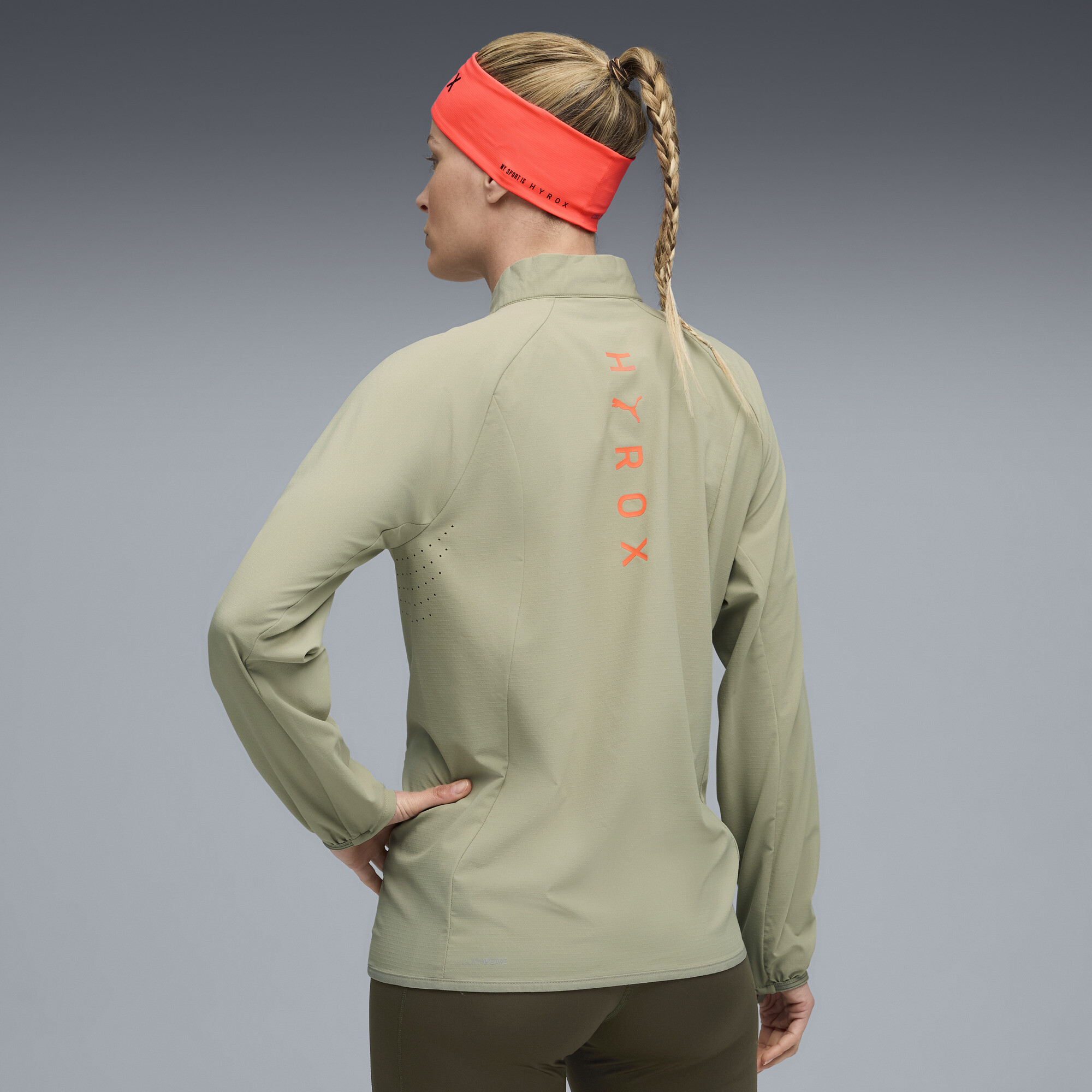 PUMA x HYROX ULTRAWEAVE jack voor Dames, Maat S thumbnail 5