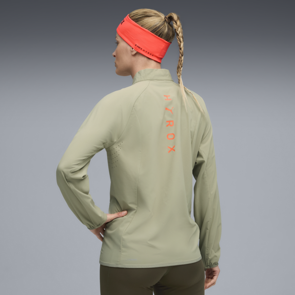 PUMA x HYROX ULTRAWEAVE Jacket Women, Lux Army, large-ZAF