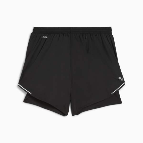Shorts “2 en 1” PUMA x HYROX ULTRAWEAVE para mujer, PUMA Black, large-ARG