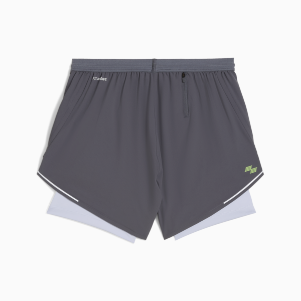 Shorts “2 en 1” PUMA x HYROX ULTRAWEAVE para mujer, Galactic Gray, large-ARG